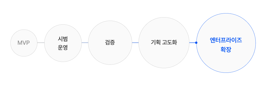 MVP 단계부터 확장까지 전략 동반
